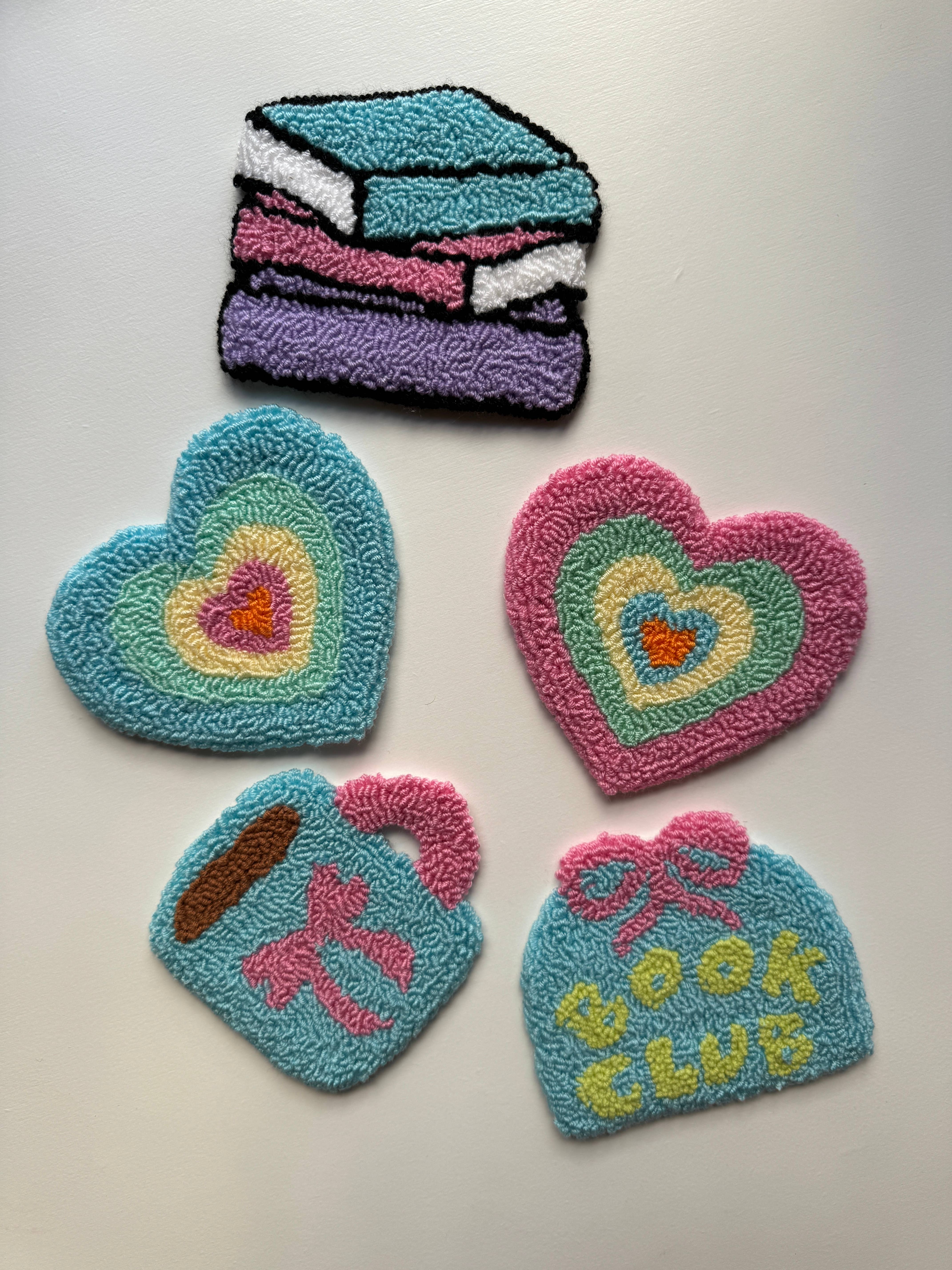 MUUDLAND - Vente Sous-verre - Sous-verres tapis de tasse tuftés en punch needle7