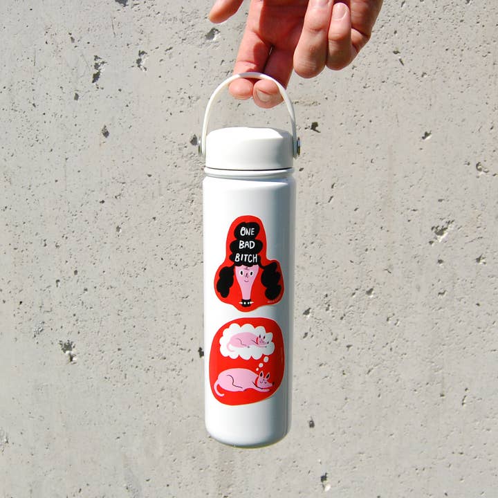 Badger & Burke - Wholesale Sticker - Dreaming Dog Sticker1