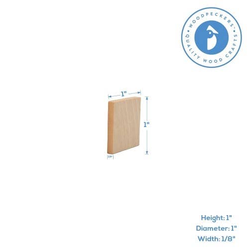 Woodpeckers Crafts - Wholesale Cutouts - Wood Tile0