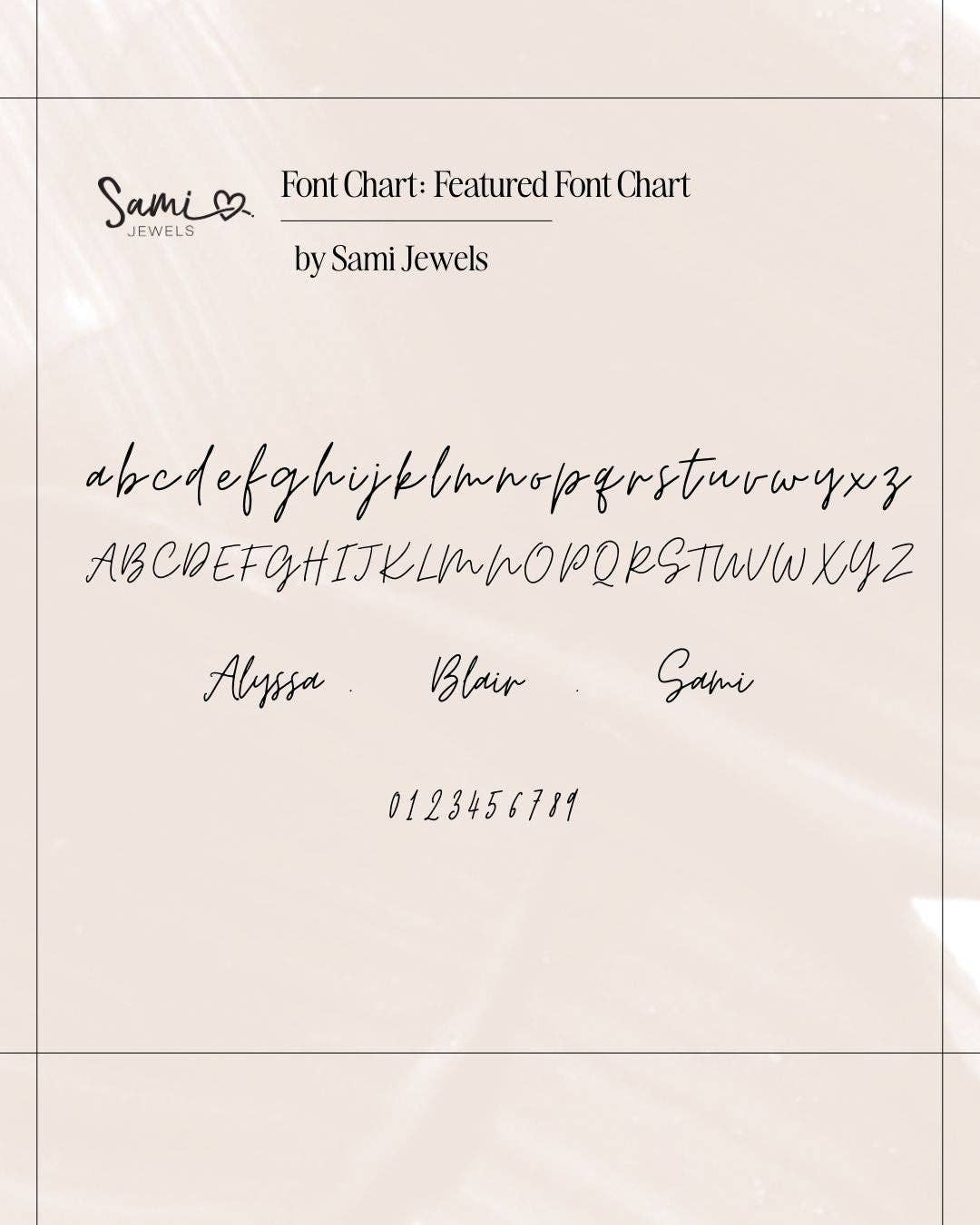 Sami Jewels - Wholesale Halskettinghanger - Aangepaste naam ketting8