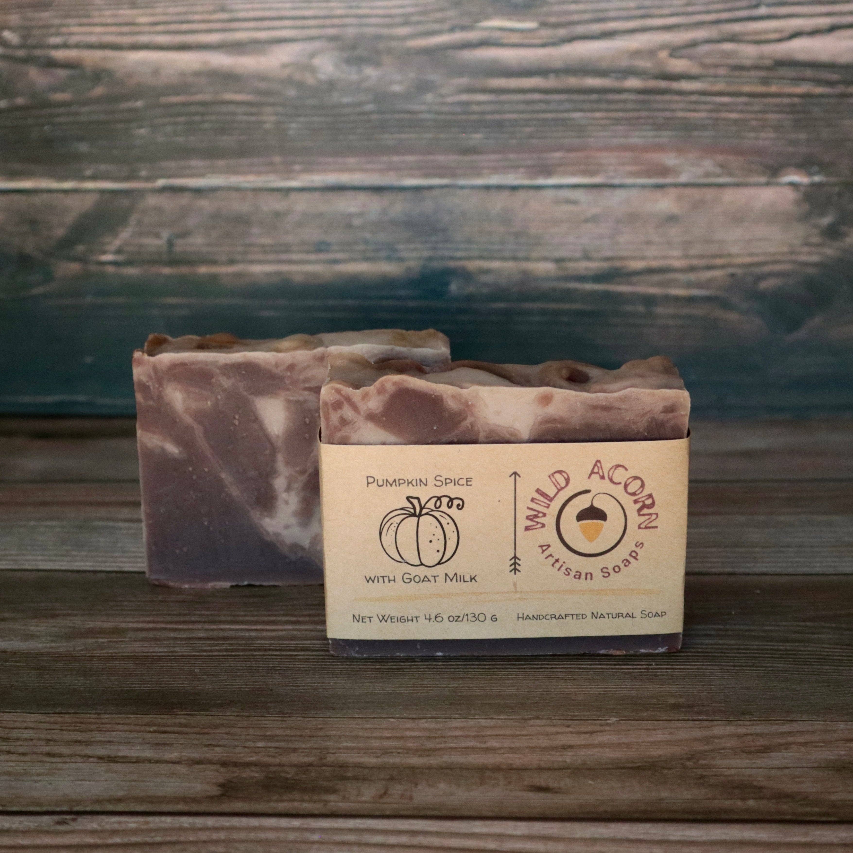 Wild Acorn Artisan Soaps LLC - Wholesale Bar Soap - Pumpkin Spice Soap with Goat Milk3