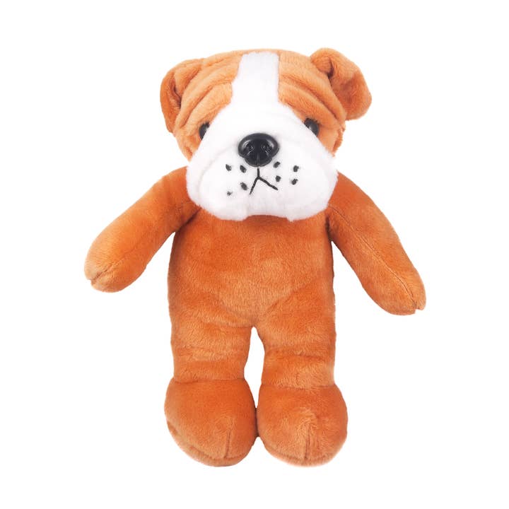 Plüsch Bulldog Sitzsack Tier 20,3 cm für den Großhandel von Plushland