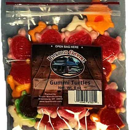 Hudson Meat Company - Wholesale Gummy - BAGS GUMMI TURTLES - BACKROAD CNTRY0