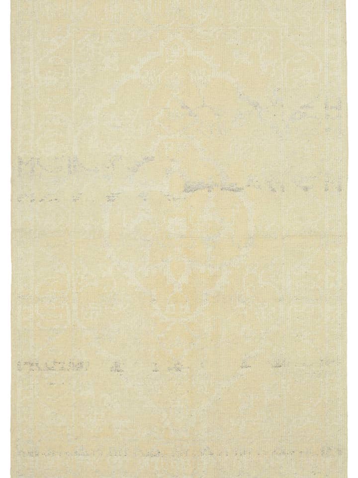 Alfombra Oushak Amarilla 5x8 - 38637 para venta al por mayor de RUG N CARPET