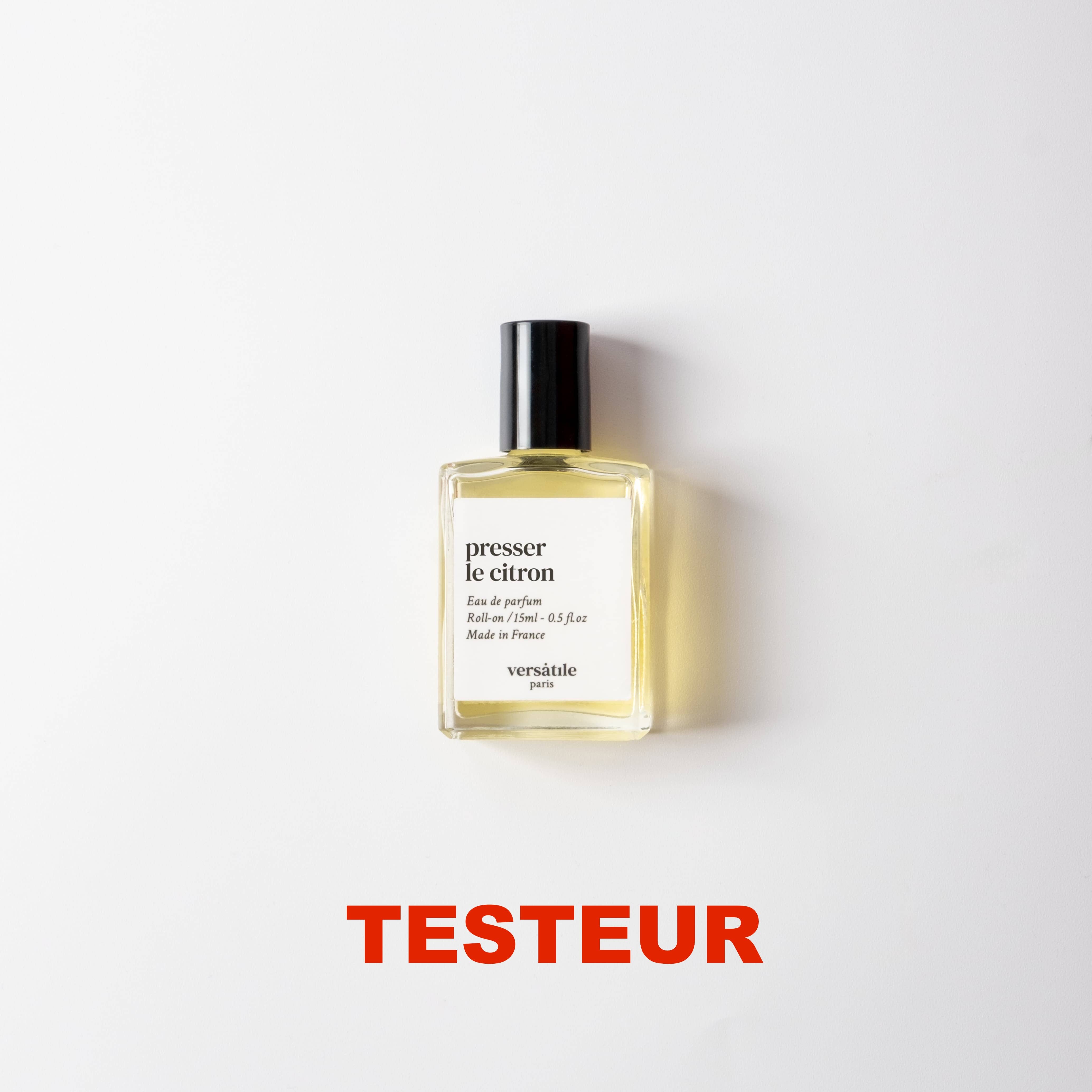 VERSATILE PARIS - Vendita all'ingrosso Fragranza roll-on - Tester Squeeze the Lemon - Eau de Parfum0