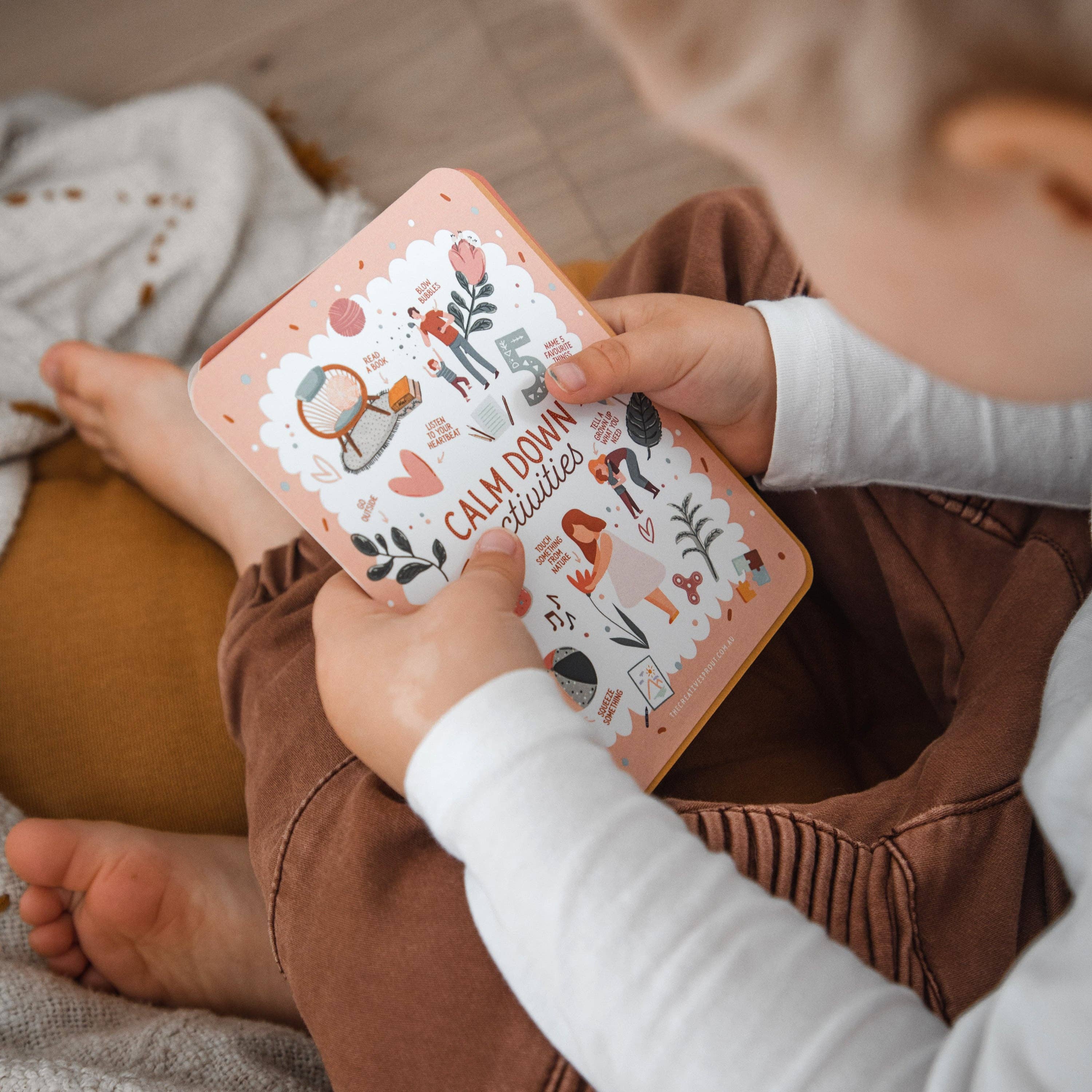 The Creative Sprout – wholesale Learning cards – Child & baby – Calm Down Cards – Tools to Support Emotional Regulation1