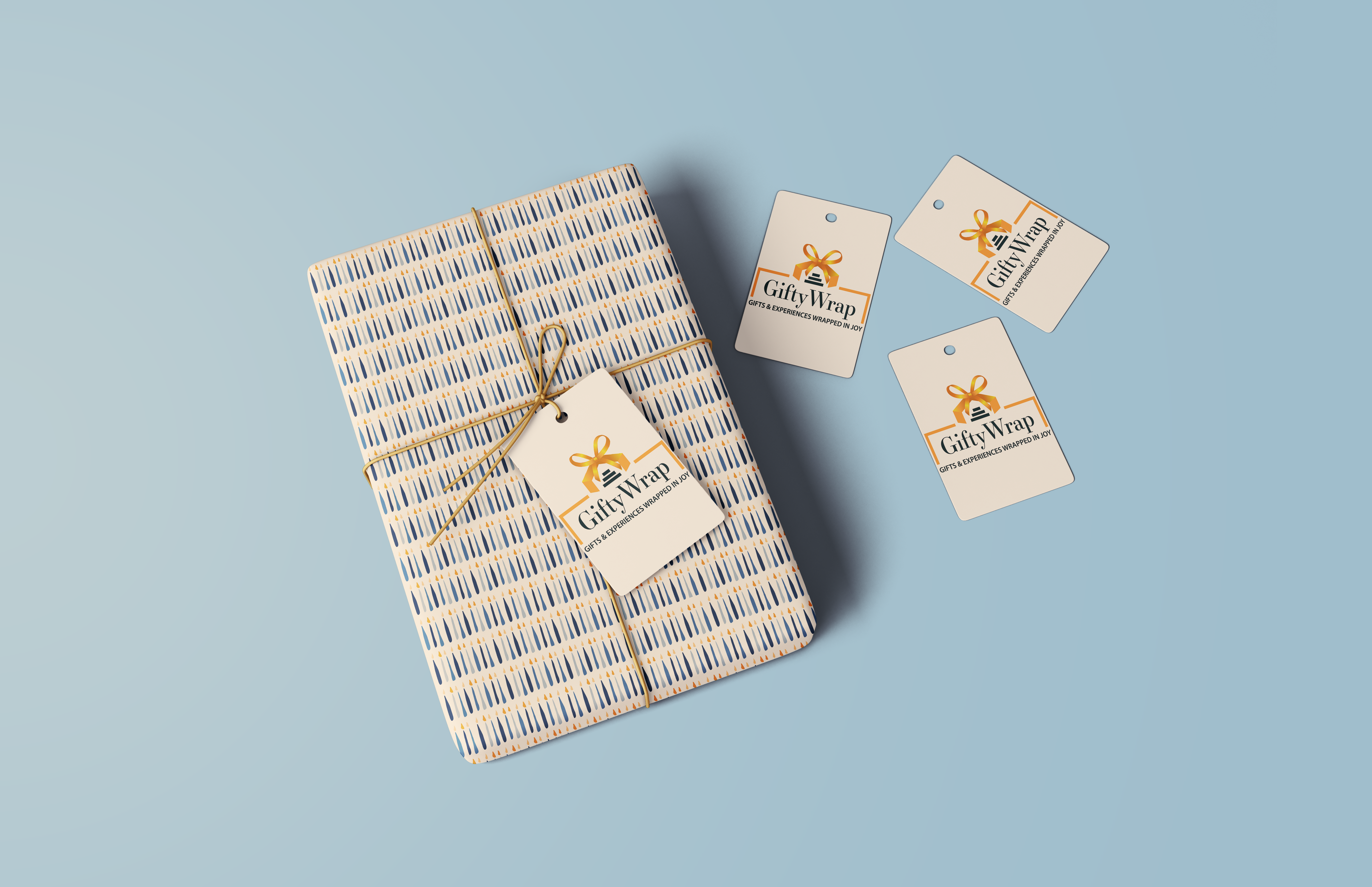 GiftyWrap - Wholesale Wrapping Paper Roll - Celebrate Hanukkah1