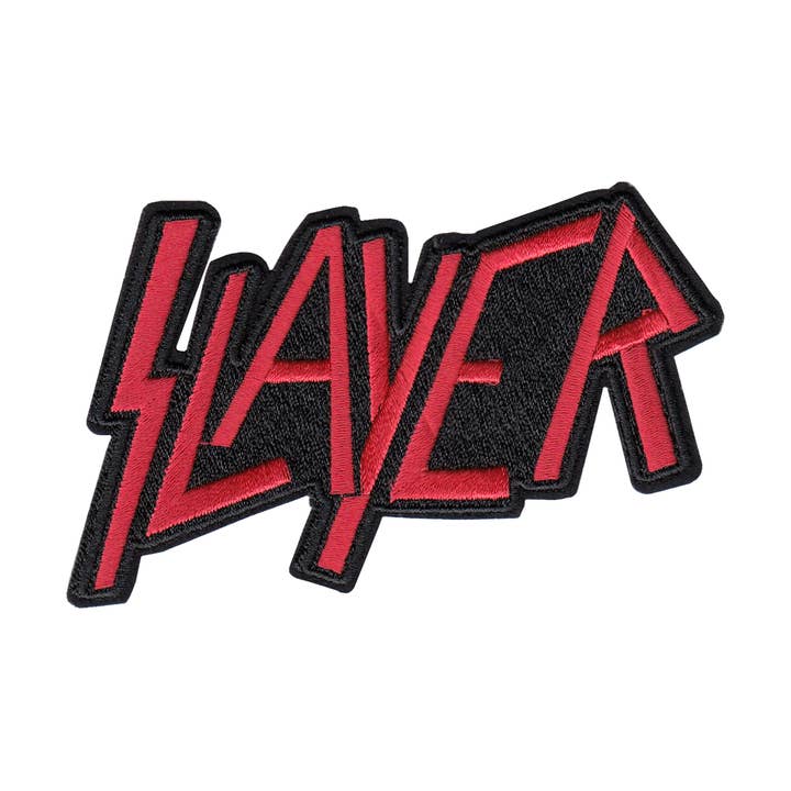 Patch - Slayer - Classic Red Logo - 4" for wholesale by Square Deal Recordings & Supplies
