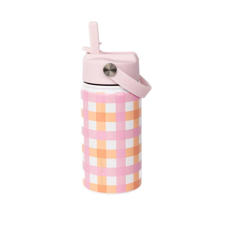 Mary Square - Wholesale Water Bottle - Kids Stainless Bottle | Pretty Plaid