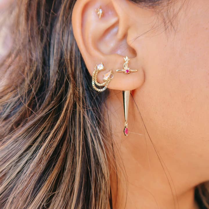 Bittersweet - Wholesale Dangle Earrings - Goldryn Celestial Sword Earrings12