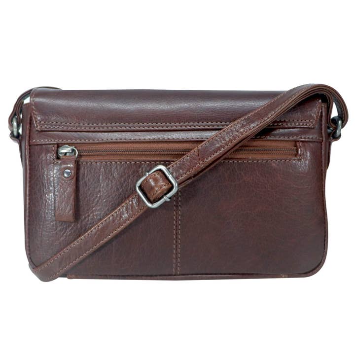 Greenwood – wholesale Crossbody bag – Women's – Birgit Women's Crossbody Bag Small Brown Leather Bag9