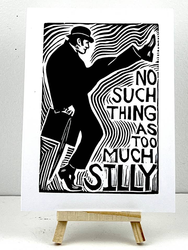 Non esiste il troppo sciocco - John Cleese - Monty Python - Silly Walks per la vendita all'ingrosso da parte di Pixel Palmer