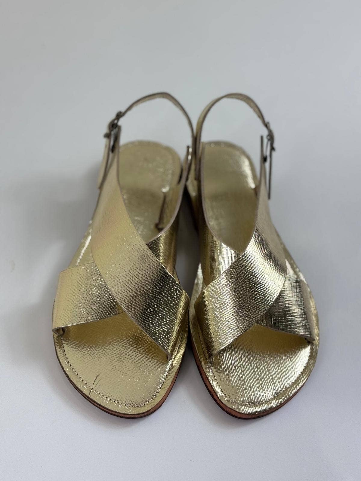 HandmadeBestSeller – wholesale Sandals – Women's – Handmade Moroccan Leather Sandals Gold2
