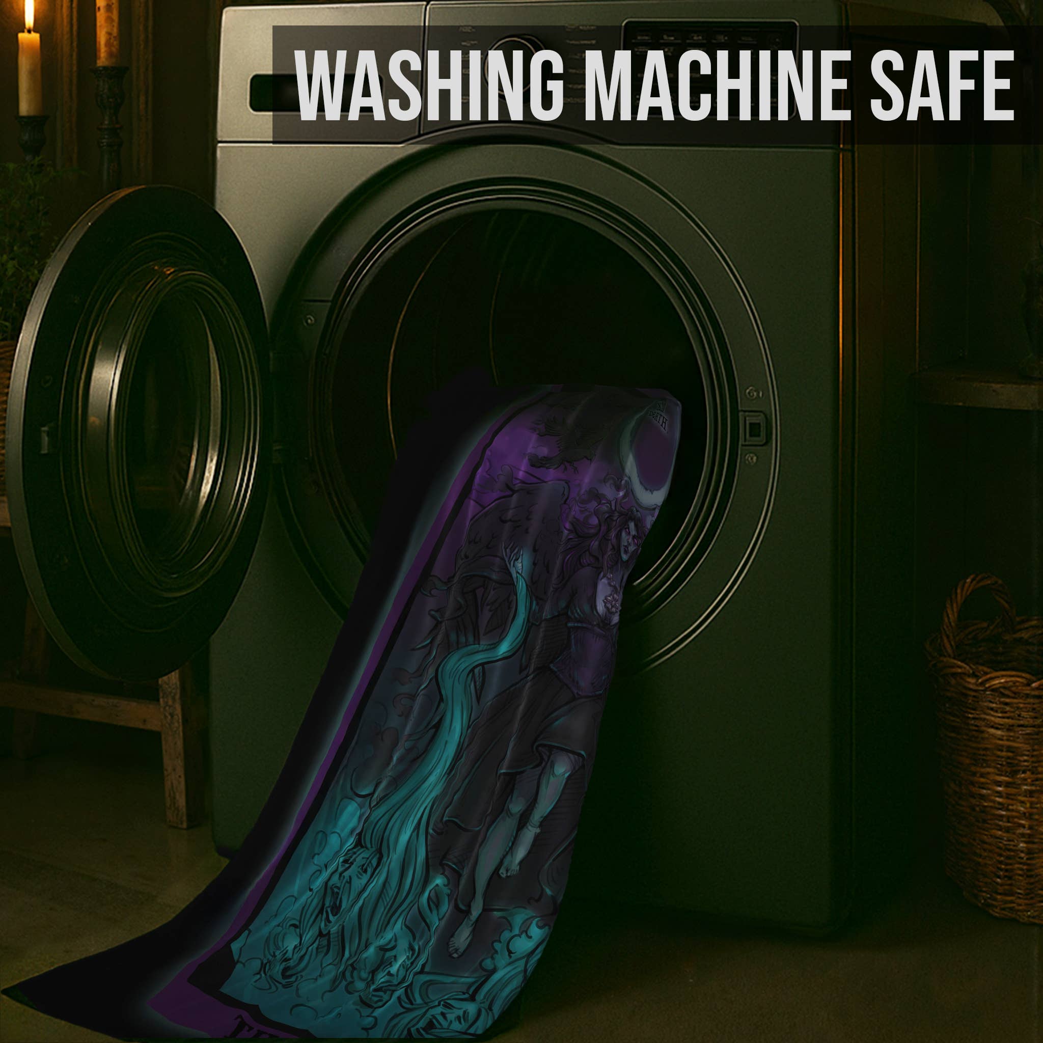 The Ghoulish Garb – Engroshandel Gobelin/tekstil – Død Tarotkort Tapisseri - Keltisk Gudinde The Morrigan8