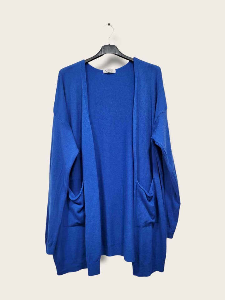 C'MELODIE - Wholesale Cardigan - Women's - Plus Size - Oversized Cardigan with Pockets9