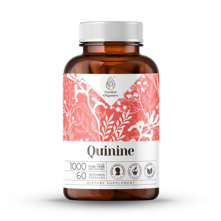 Quinine Capsules for wholesale by Garden Organics
