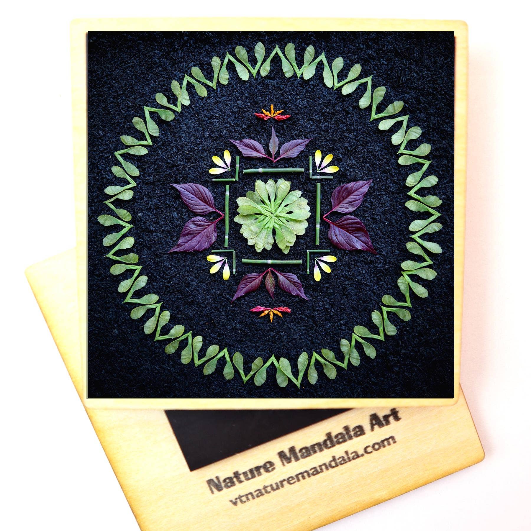 Nature Mandala Art - Wholesale Magnet - Nature / Flower Mandala Magnets :: 10 Designs13