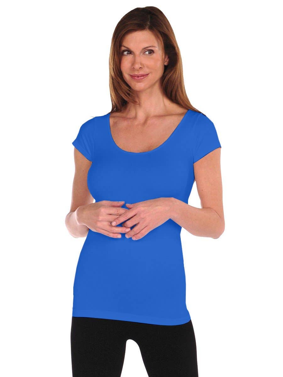 TINA Stephens Italy/Tees By Tina - Wholesale T-Shirt - Women's - Seamless Cap Sleeve (400CS)8