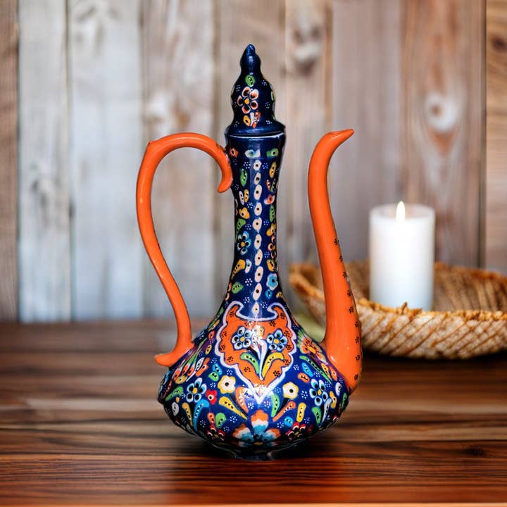 TURKISH CERAMIC KETTLE for wholesale by LIGHTS N GIFTS INC