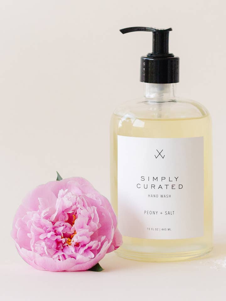 Peony + Salt Hand Wash for wholesale by Simply Curated
