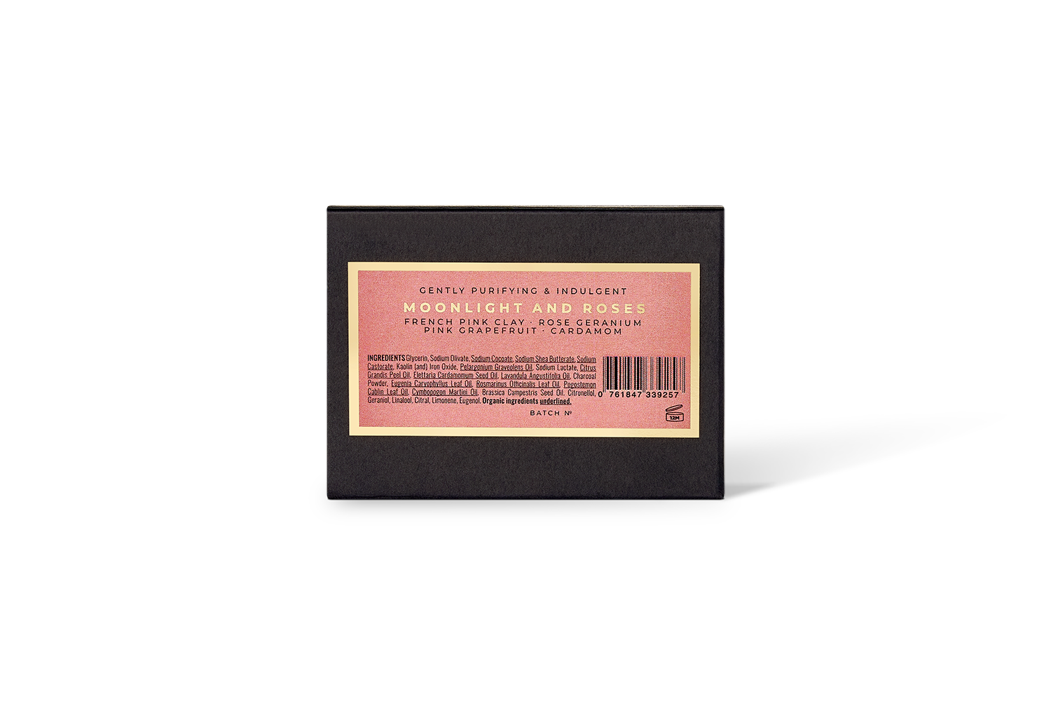 Blanka Soap – Großhandel Feste Seife – Mondschein und Rosen - Reinigende Seifenstück mit französischem Rosa3