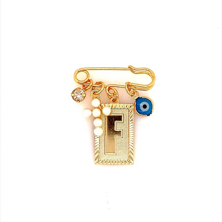 Mali Beads - Wholesale Lapel Pin/Button - Baby Protection Pin, Religious Gifts