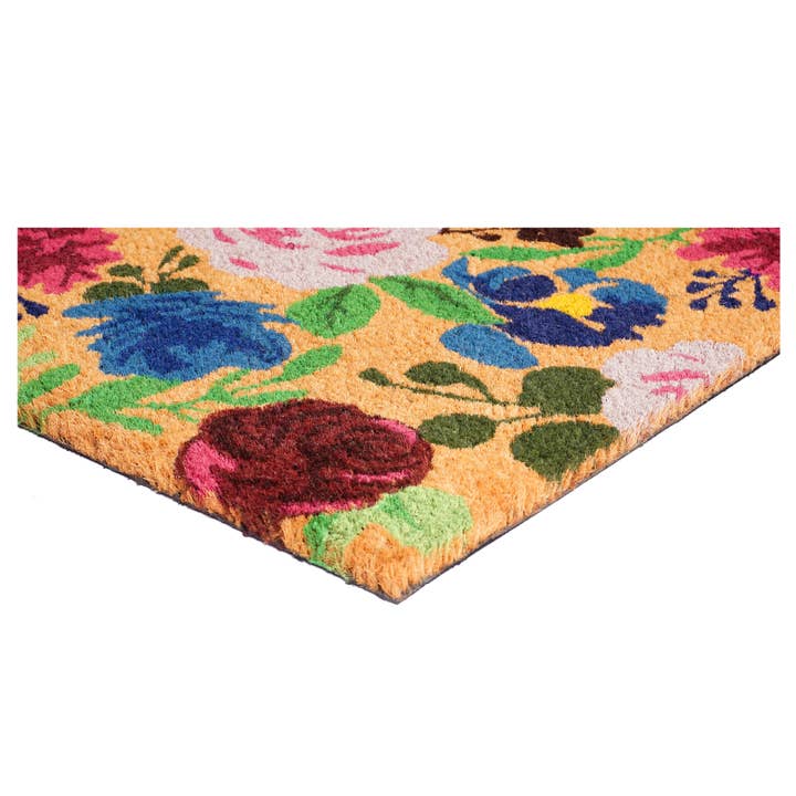 Calloway Mills – wholesale Door mat – Spring Boho Flowers Doormat