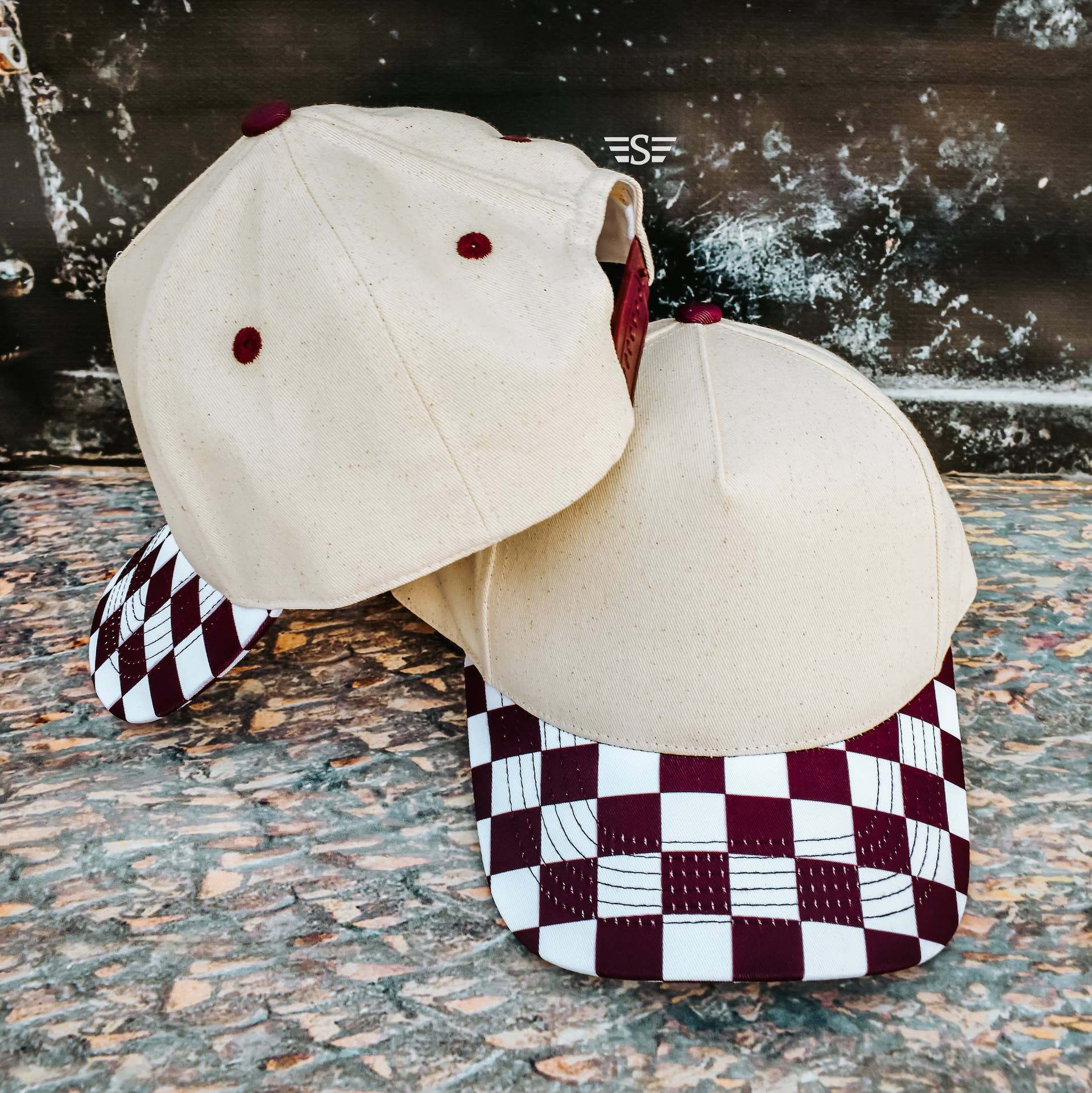 Flying S Company – Großhandel Basecap – Unisex – Canvas-Front Checkered Bill Magna Pony™ Kappe6