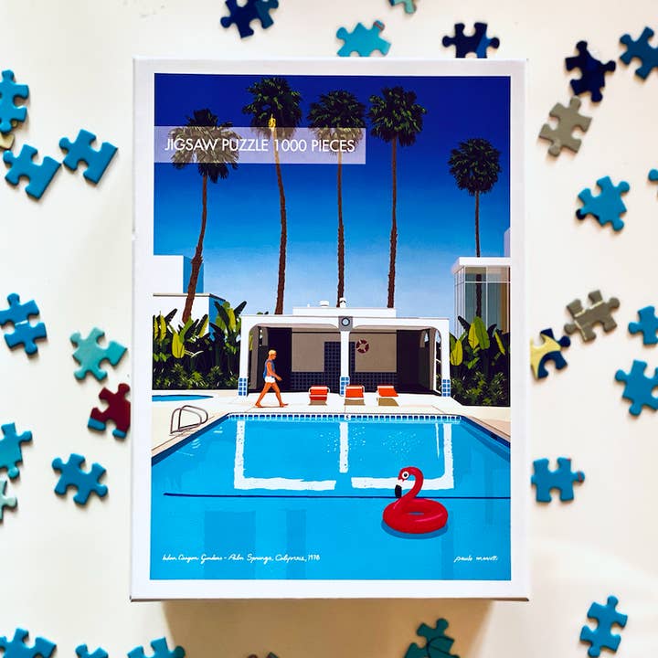 MARIOTTI PALM SPRING PUZZLE 48x68 cm for wholesale by Image Republic