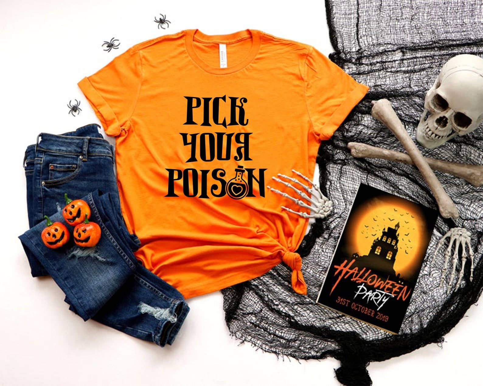 VibeClothing - Wholesale Screen Printed T-Shirt - Women's - Pick Your Poison T-shirt0