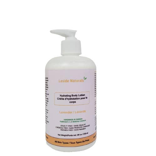 Hydrating Body Lotion Lavender for wholesale by Leside Naturals