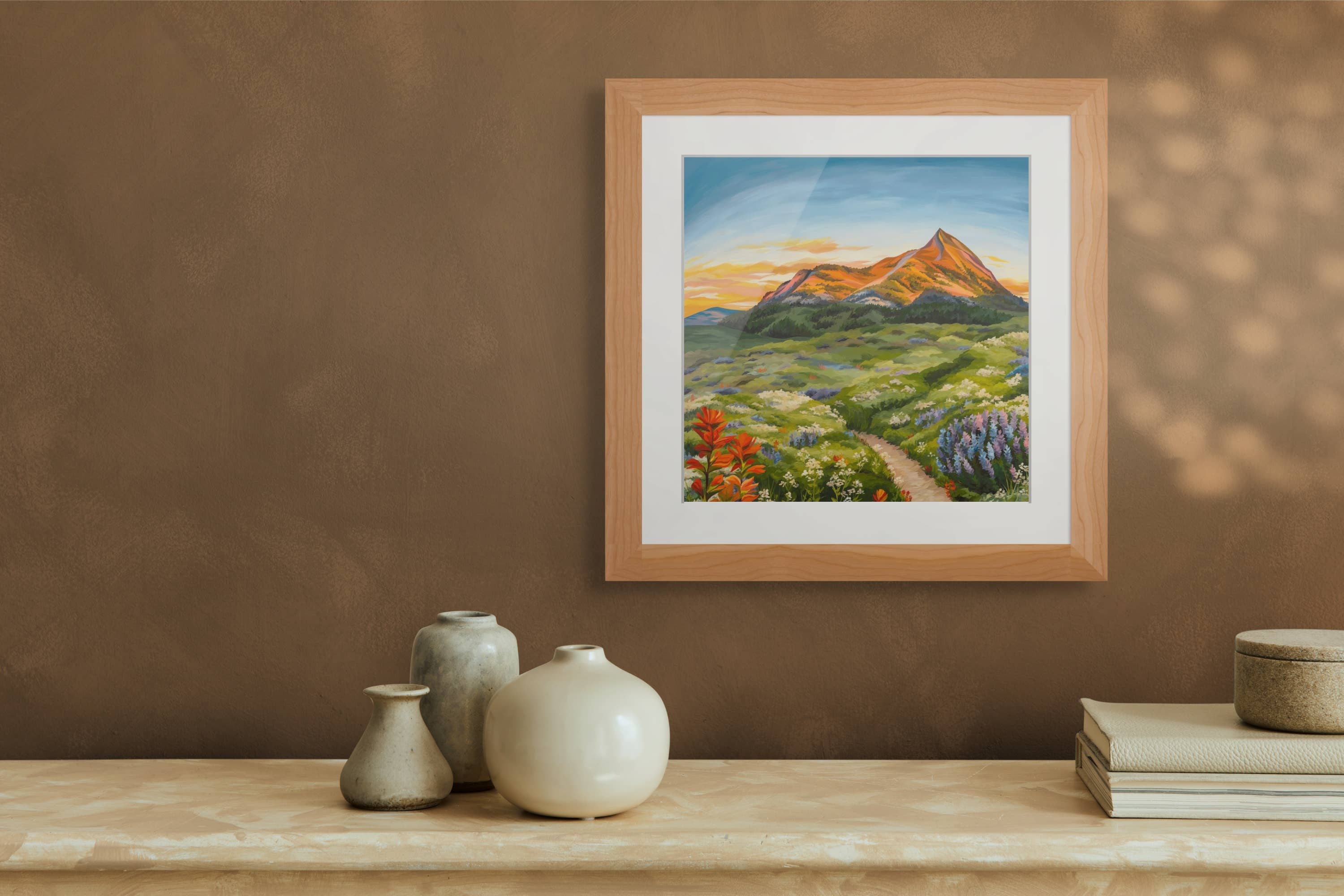 V Dub Art - Wholesale Art Print - A Gentle Path (Crested Butte) Giclee Print1