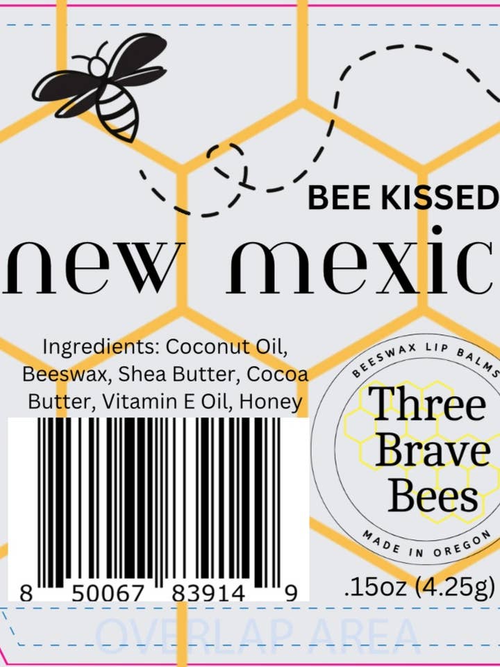 New Mexico Lippenbalsem voor wholesale door Three Brave Bees