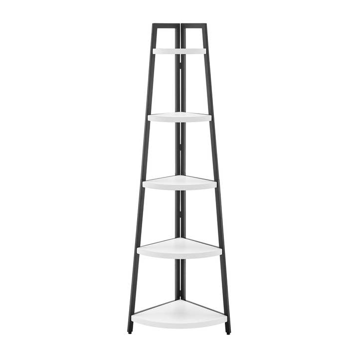 Danya B - Wholesale Free Standing Shelf - Free-Standing 5-Tier Pyramid Corner Shelf with Metal Frame7