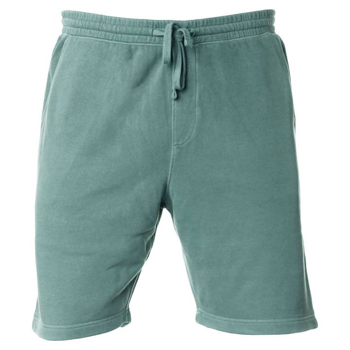 EWC 050G groene pigmentkleurige korte broek voor wholesale door Ethan Williams
