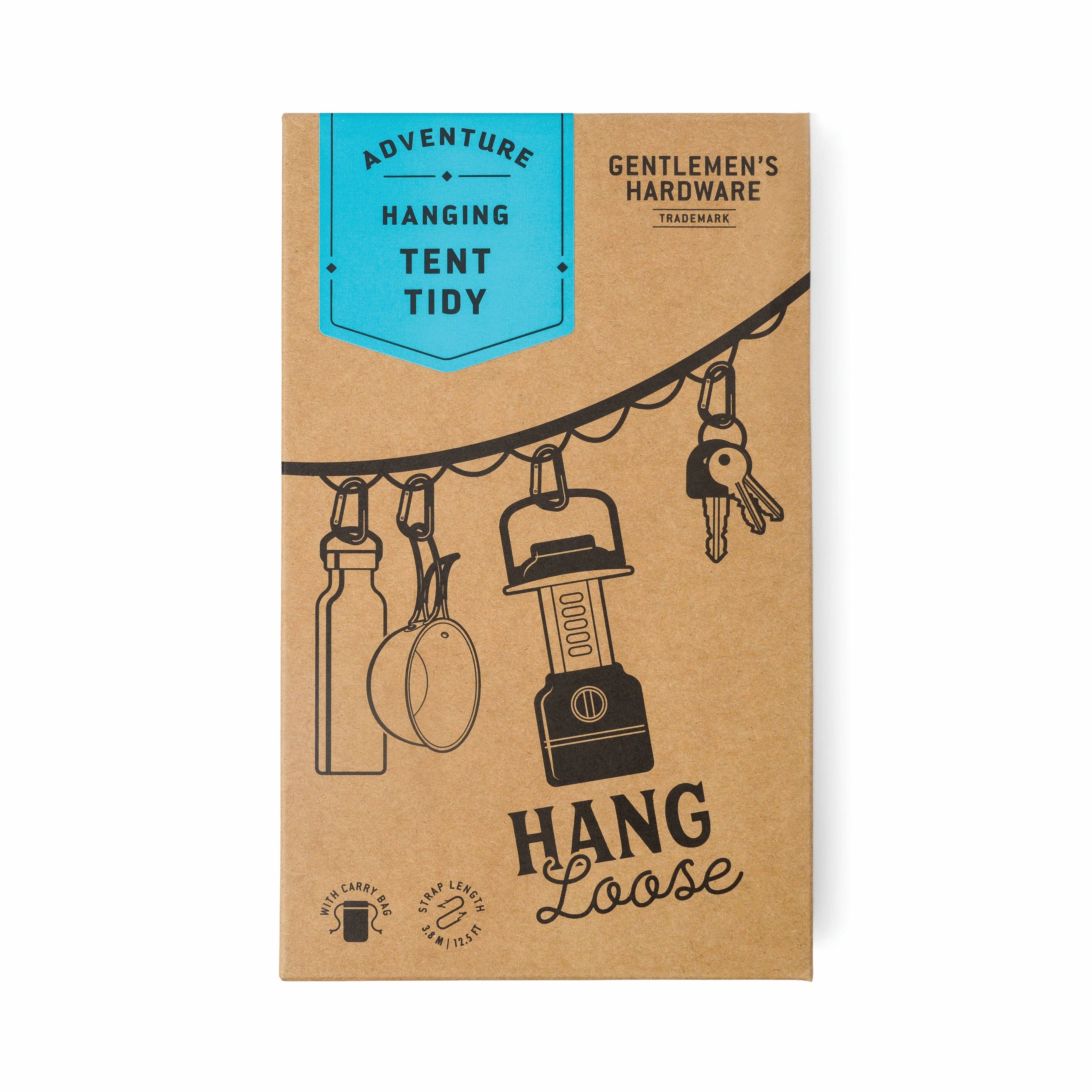 Designworks Collective – wholesale Tent – Gentlemen's Hardware Hanging Tent Tidy0