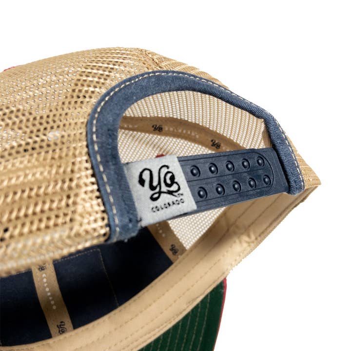 YoColorado - Wholesale Trucker Hat - Unisex - Hat - Vintage Denim Flag Patch Trucker5