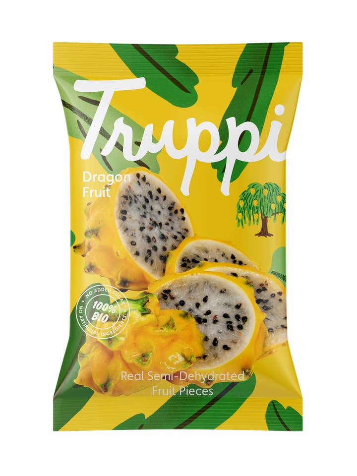 Frutto del drago biologico essiccato morbido. Sapore dal Sud America. per la vendita all'ingrosso da parte di Truppi