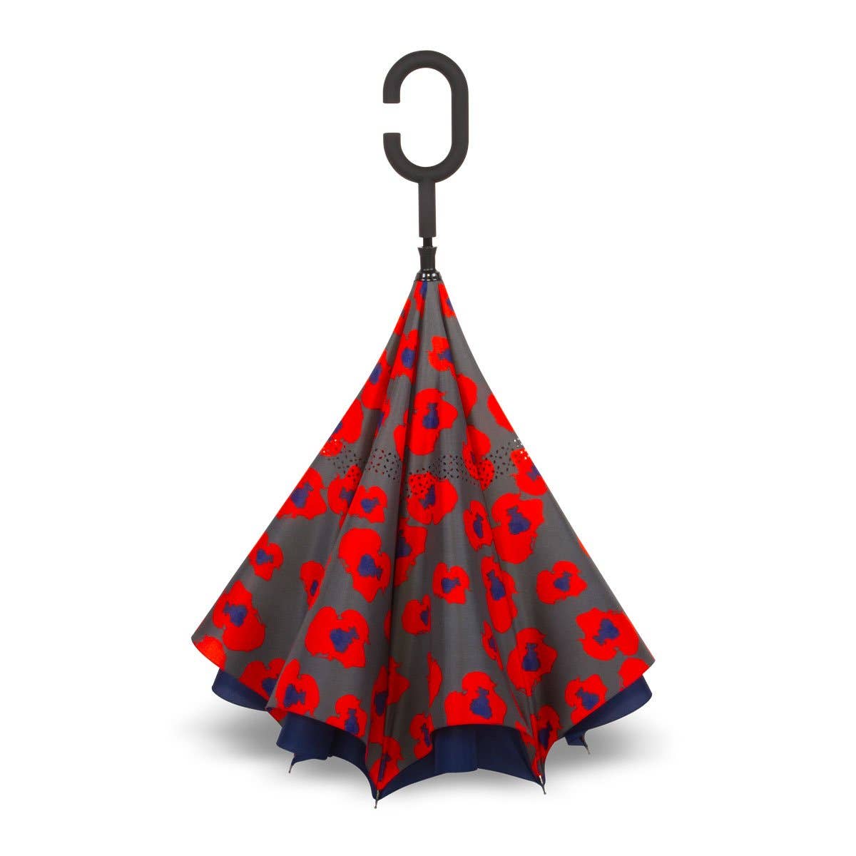 Shedrain - Wholesale Umbrella - Unisex - Unbelievabrella, Print Reverse Closing Manual Stick Umbrella0