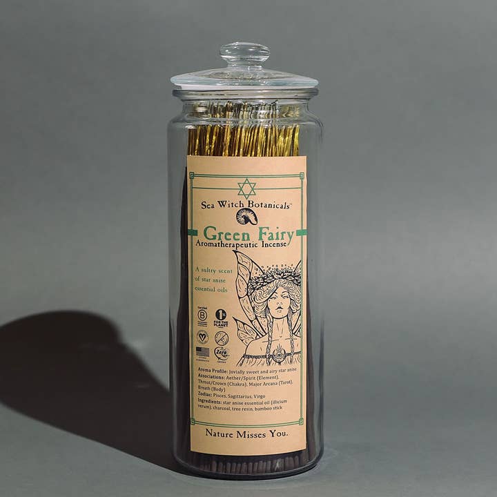 Sea Witch Botanicals - Wholesale Incense - Bulk Incense: Branded Jar with Single Scent