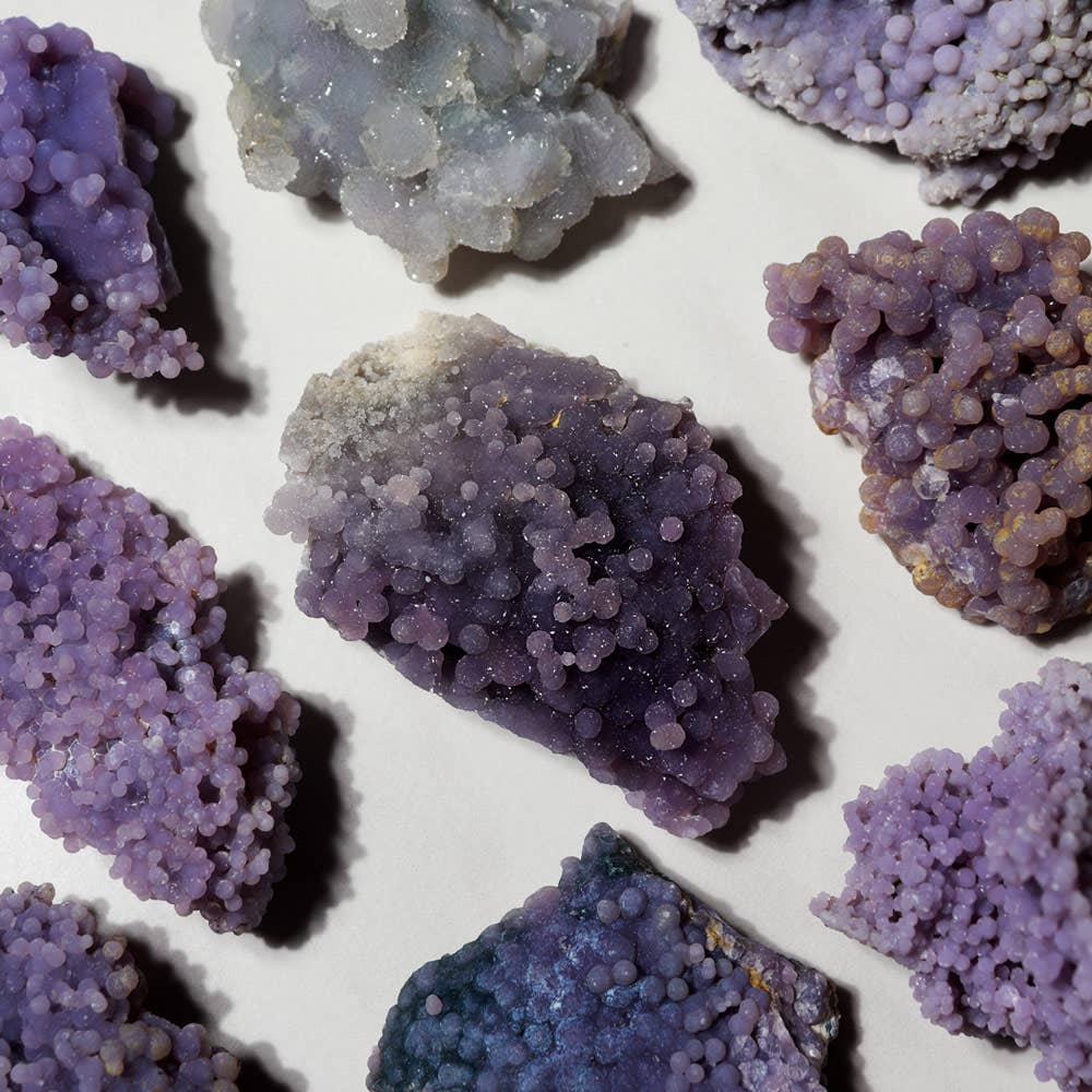 Natures Artifacts Inc - Vente Pierre et cristal de spiritualité - Agate raisin naturelle (grande taille)8