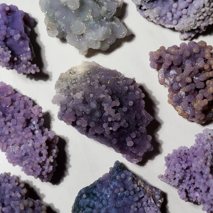 Natures Artifacts Inc - Vente Pierre et cristal de spiritualité - Agate raisin naturelle (grande taille)8