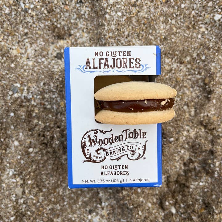 Wooden Table Baking Company - Wholesale Biscuit - Traditional Alfajores Cookies (No Gluten) - Box of 41