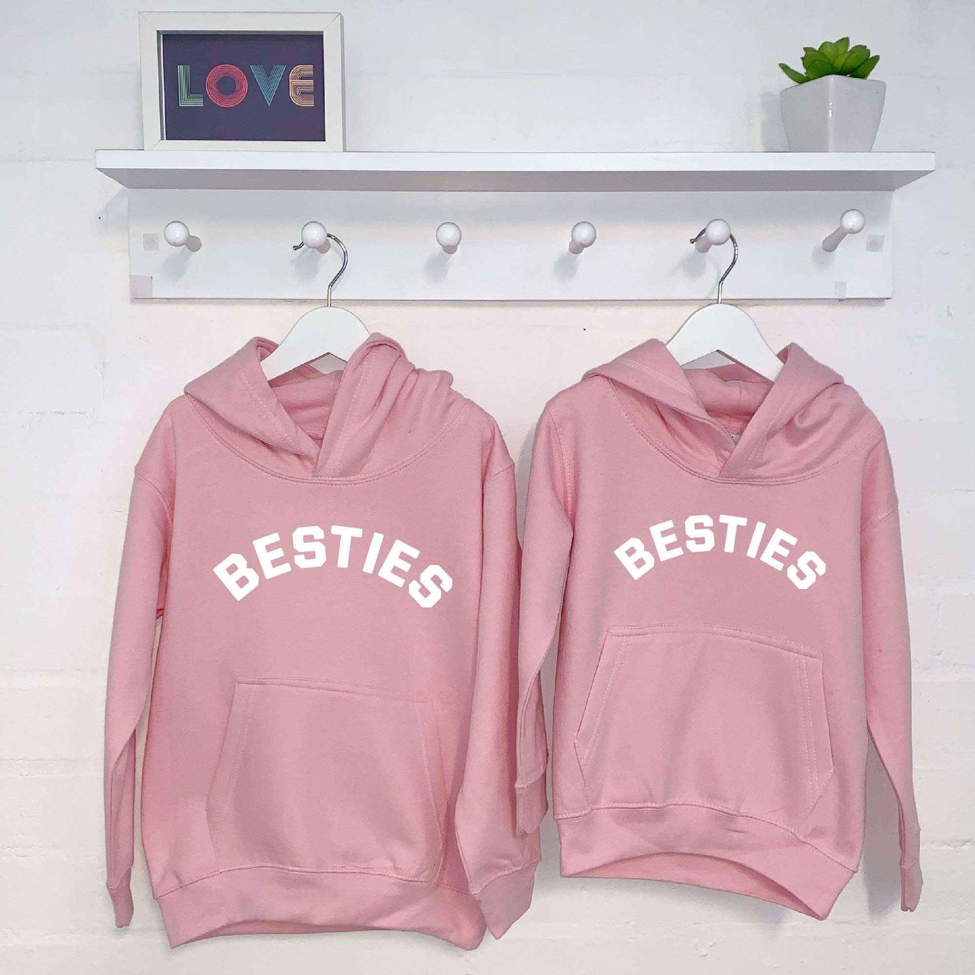 Lovetree Design - Venta al por mayor Sudadera con capucha - Niños - Conjunto de sudaderas con capucha Besties1