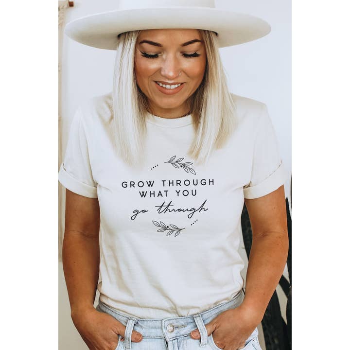 Wachse durch das, was du durchmachst für den Großhandel von Bella Me