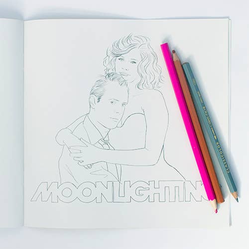 I Love Mel - Wholesale Coloring & Activity Book - Adult - Colour Me Good 80s and 90s Adult Coloring Book Bundle7