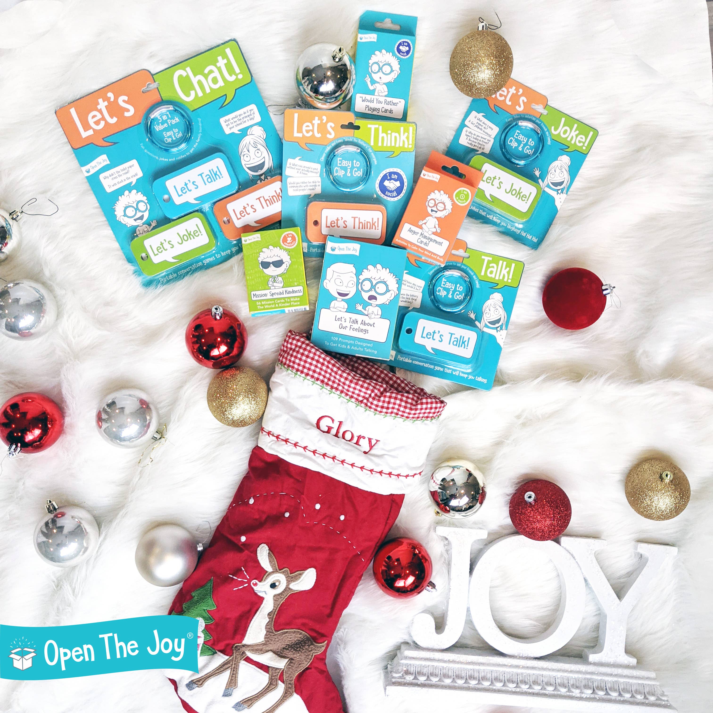 Open The Joy - Wholesale Card Game - Let's Talk: Conversation Starters for Kids | Single Decks8
