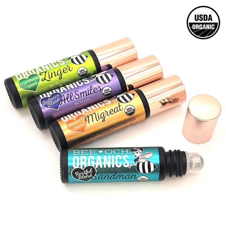Organic Essential Oil Rollerball - Balance Blend for wholesale by BEE-OCH Organics