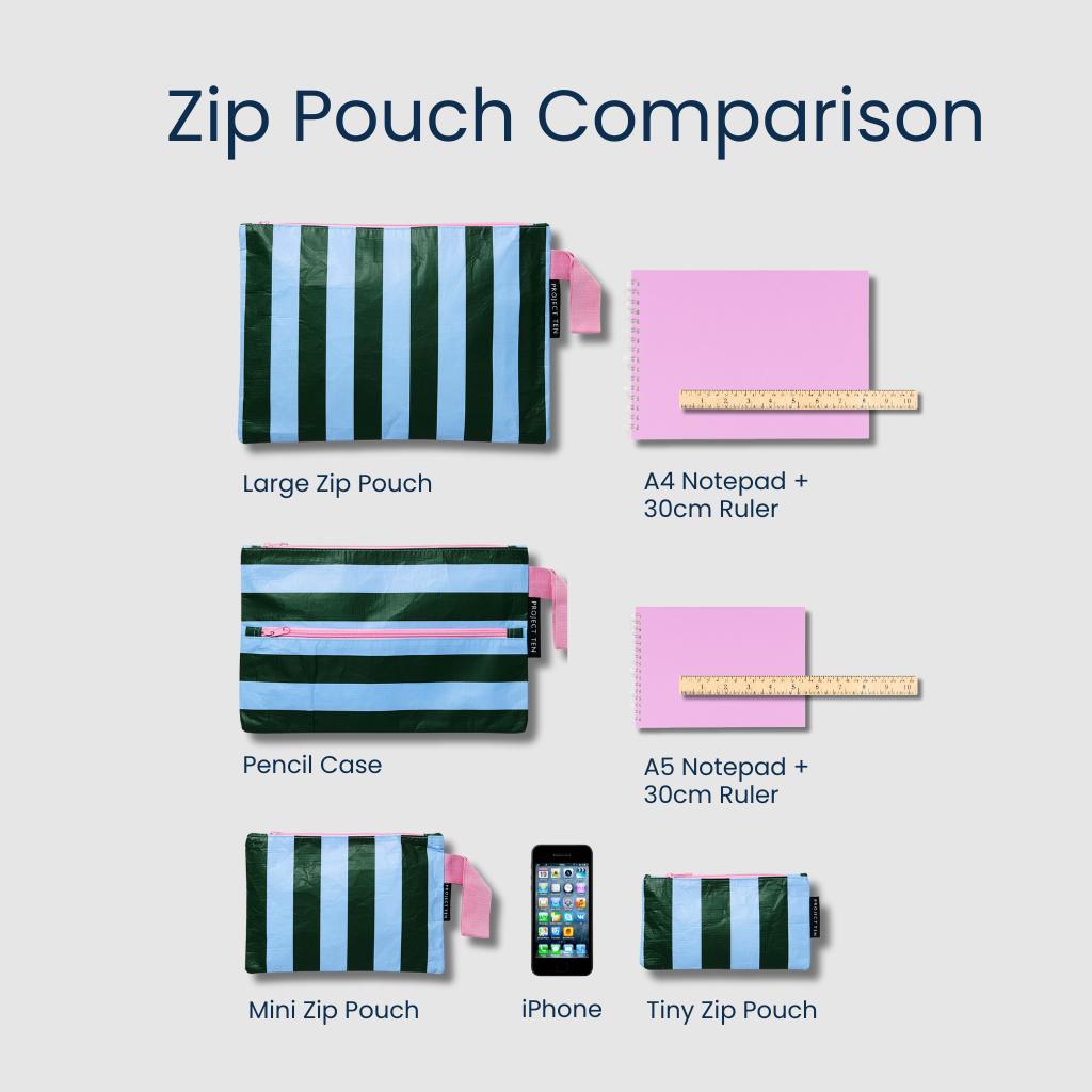 Project Ten Pty Ltd - Wholesale Pouch – Unisex - Mini Zip Pouch – Boats1