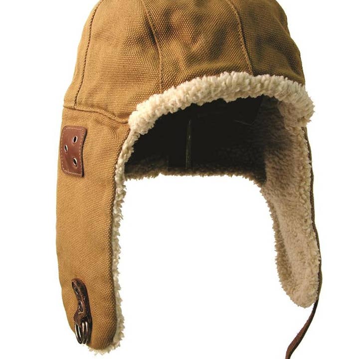 REMOVED BRAND - Wholesale Beanie - Unisex - Aviator winter hat | Warm pilot hat lined with teddy fur3